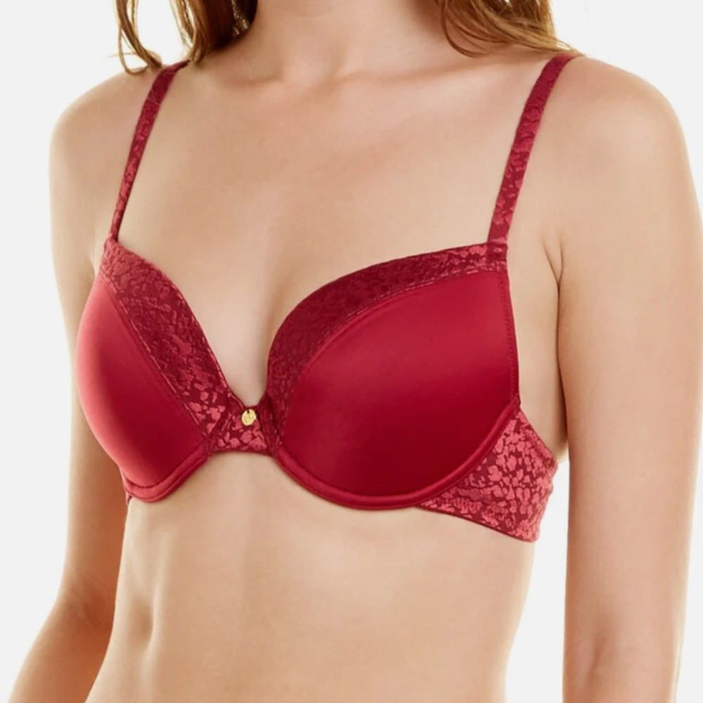 NWT Le Mystère Garnet Safari 34 DD/E T-Shirt Bra